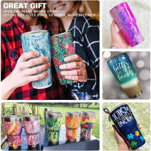 Load image into Gallery viewer, 32-Piece Epoxy Tumbler Art Kit with Low Noise Mixer and Cup Drying Racks