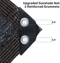 Load image into Gallery viewer, Breathable Black Shade Cloth 40% - Ideal 30x50 FT Cover for Plants &amp; Pets