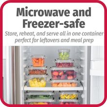 Load image into Gallery viewer, Modern 60-Piece Food Storage Set - Includes Microwave &amp; Freezer Safe Containers
