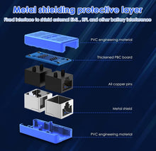 Load image into Gallery viewer, Plug and Play RJ45 Couplers - 20 PCS Female Ethernet Connectors, Corrosion-Proof