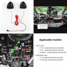 Load image into Gallery viewer, Waterproof Clear Lens LED Turn Signal Lights for Dodge Ram Mirrors (2010-2018)