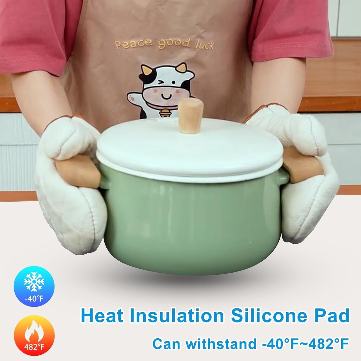 Durable Non-Slip Kitchen Silicone Mat 78.74" - Ideal for Countertop Protection