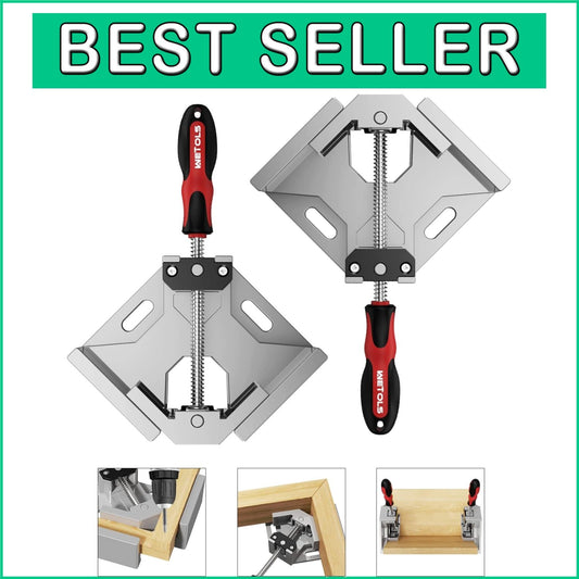 Adjustable 90° Right Angle Clamps - Perfect for DIY Projects & Professional Use