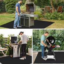 Load image into Gallery viewer, Fireproof and Easy-Clean 90x48 in Grill Mat - Perfect for Outdoor Grilling