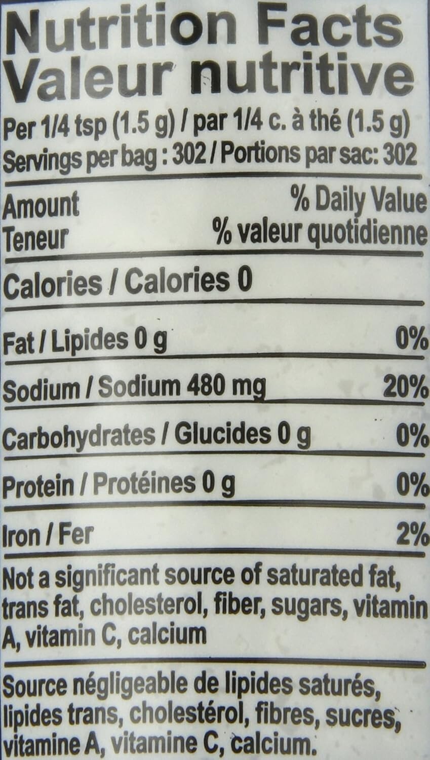 Trusted Light Grey Sea Salt in Resealable Bags - Perfect for Cooking & Baking