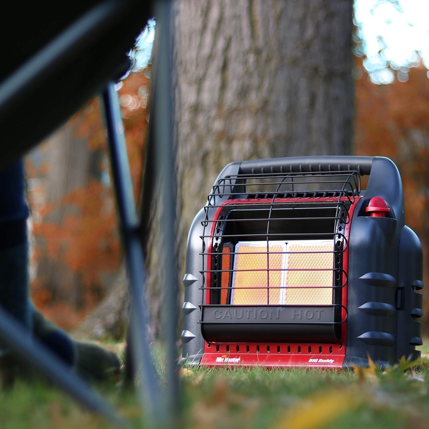 Big Buddy Portable LP Heater - 450 sq ft Coverage with Safety Shutoff Features