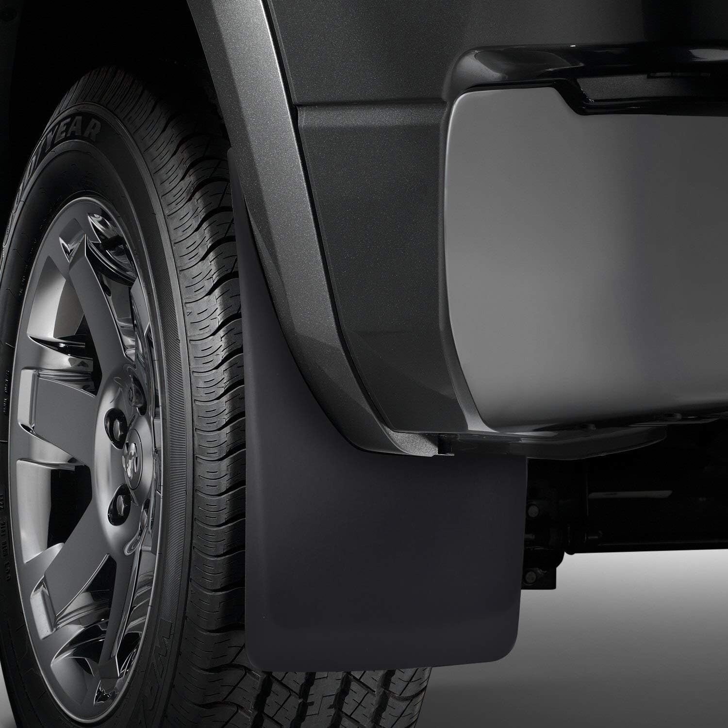 Durable ABS Mud Flaps Splash Guards Set for 2019-2024 Ram 1500 with Flares