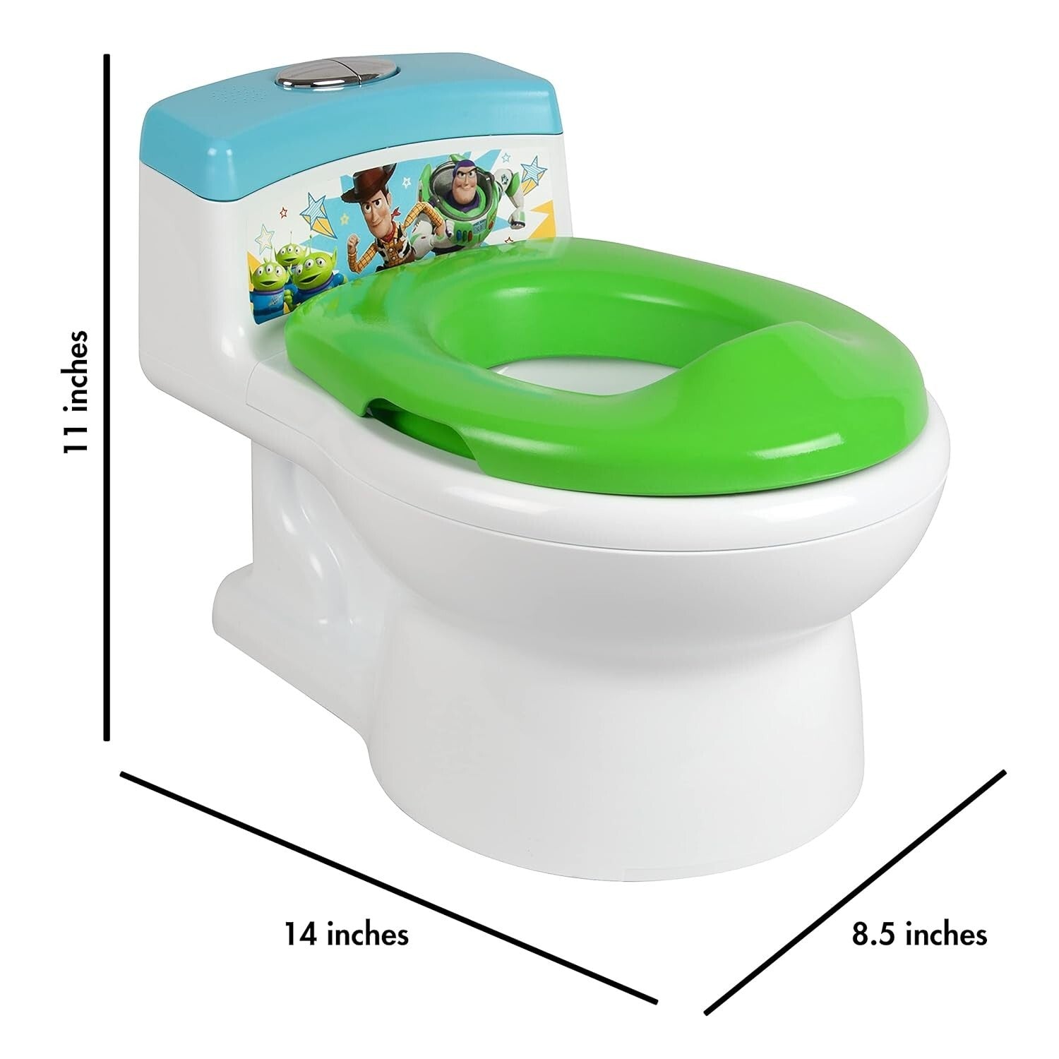 Interactive Toy Story Potty Training Seat with Easy Cleanup and Sound Effects