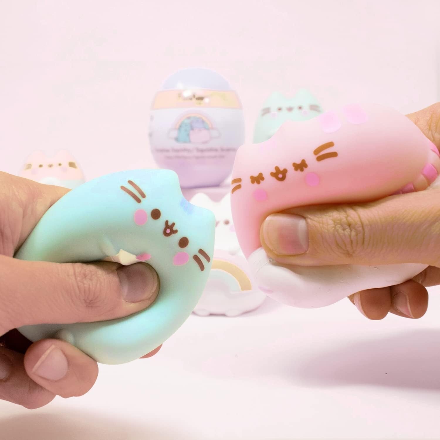 Cute & Collectible Pusheen Squishy Toys - 5 Unique Designs in a Surprise Capsule