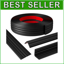 Load image into Gallery viewer, Versatile 1.6" W x 40' L Self-Adhesive Wall Trim Moulding for Corners &amp; Edges