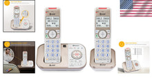 Load image into Gallery viewer, Champagne Gold/White DECT 6.0 Phone - 2 Handsets with Voice-Activated Answering