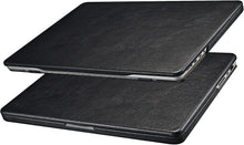 Load image into Gallery viewer, Premium Leather MacBook Pro 14 Case - 360-Degree Protection, Black Elegance