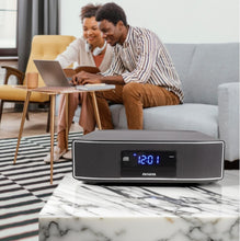 Load image into Gallery viewer, Exos Premium 30W RMS Bluetooth Speaker with CD Player &amp; FM Radio - Black