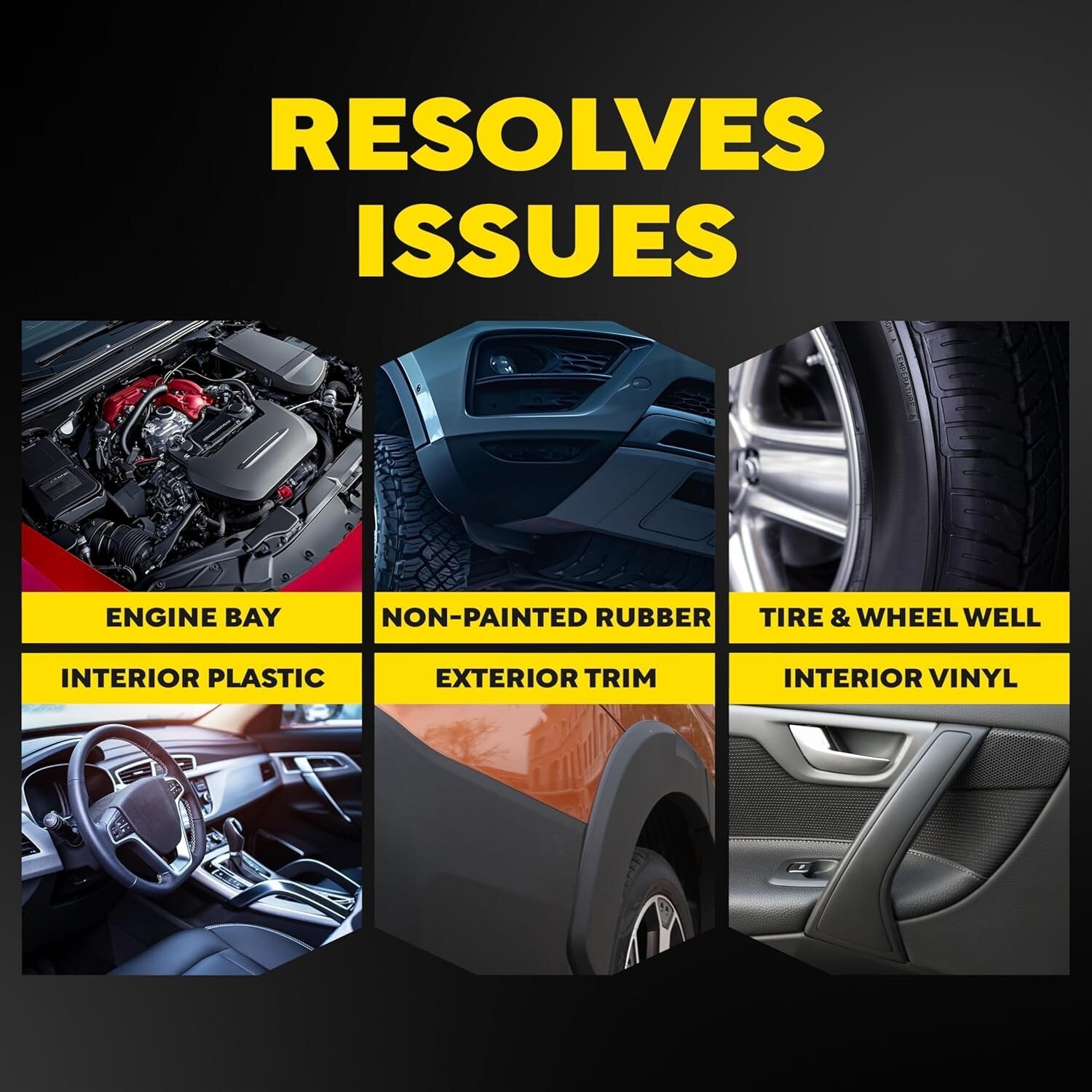 Hyper Dressing 1 Gallon - Advanced Shine for Interior and Exterior Car Surfaces