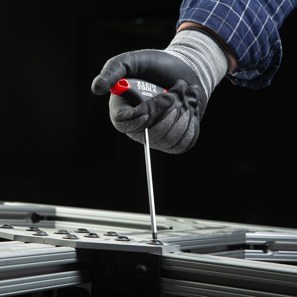 Alloy Steel Ball End Hex Key Set - 6-Inch Blades, 10-Piece Professional Kit