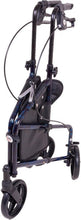 Load image into Gallery viewer, Maneuverable Trio Walker for Seniors - Adjustable Handles and Quick Collapse