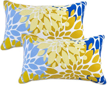 Load image into Gallery viewer, Versatile Decorative Lumbar Pillows - 12x20” Set for Any Indoor/Outdoor Space