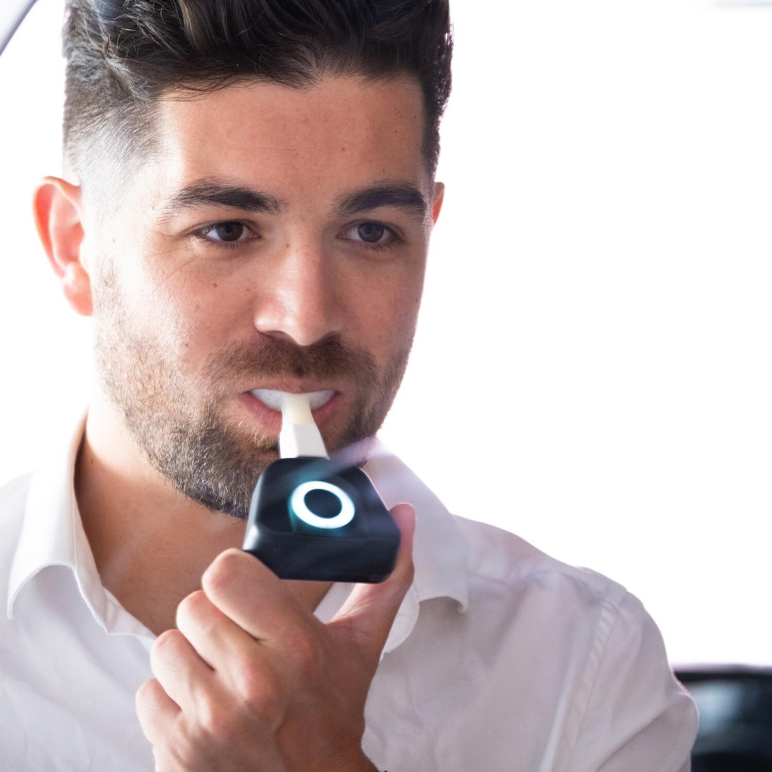 Innovative Y-Shaped Electric Toothbrush with 3 Months Battery Life - Black Adult