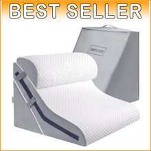 Load image into Gallery viewer, Multifunctional Bed Wedge Pillow Set - 3 Heights for Back Pain &amp; Acid Reflux