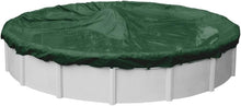 Load image into Gallery viewer, Secure and Reliable Green Winter Pool Cover 18-ft Round - Protect Your Pool