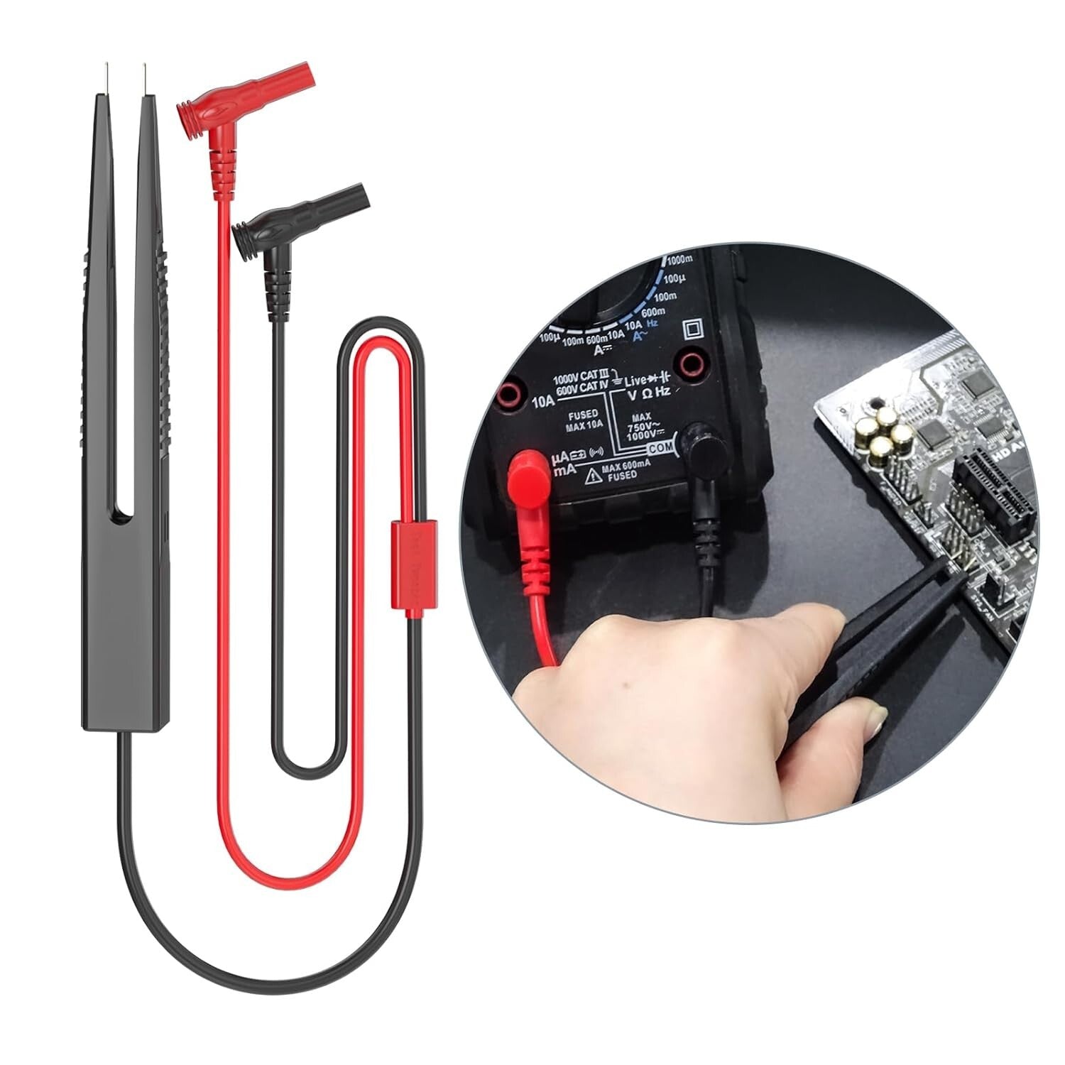 33PCS Premium Multimeter Test Leads Kit with Precision Probes & Alligator Clips