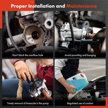 Load image into Gallery viewer, Engine Water Pump with Thermostat &amp; Gasket for Chevy GMC Cadillac 4.8L-6.0L