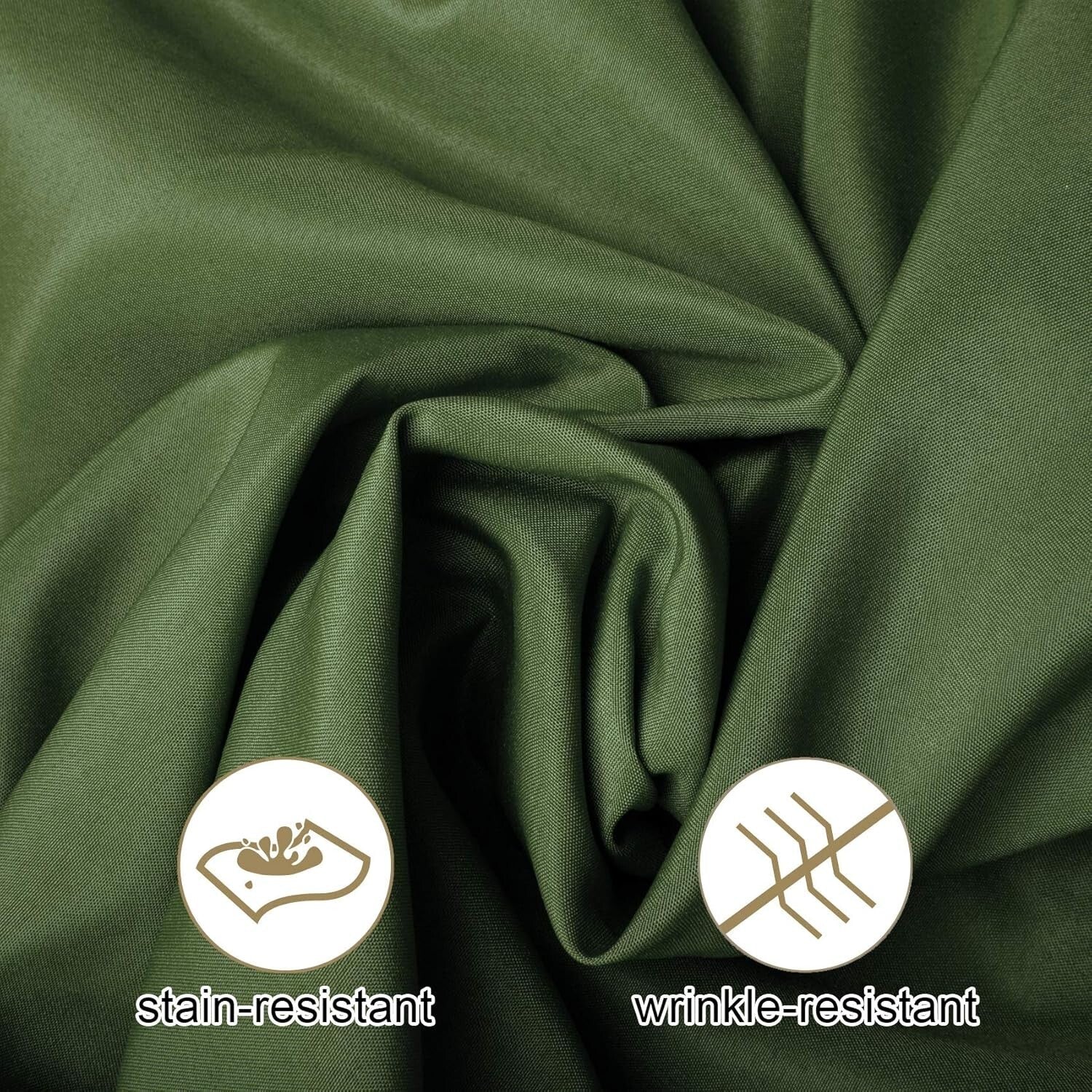 2-Pack 90x132 Inch Willow Polyester Rectangular Tablecloths for Elegant Events