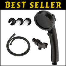 Load image into Gallery viewer, 3-Mode Handheld Shower Head with Adjustable Bracket in Oil-Rubbed Bronze Finish