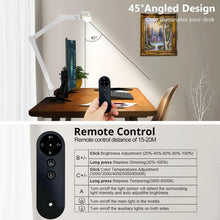 Load image into Gallery viewer, Smart LED Desk Lamp with Remote Control, Dimming &amp; Color Temperature Adjustments