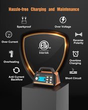 Load image into Gallery viewer, Comprehensive 2A/8A/15A Smart Battery Maintainer – Compact &amp; Effective Charger
