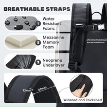 Load image into Gallery viewer, Heavy Duty Clear Backpack with Detachable Laptop Sleeve – Stadium Approved Style