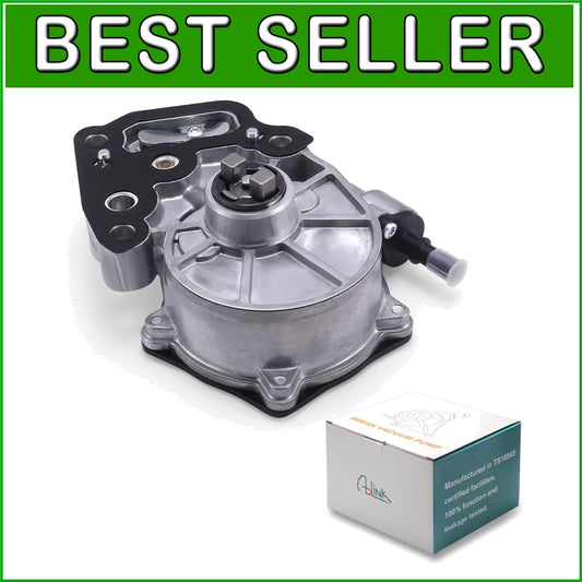 Brake Vacuum Pump with Installation Kit for 2016-2019 Chevy Cruze, Malibu, Spark