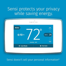 Load image into Gallery viewer, Sensi Touch Color Smart Thermostat - Energy Saving, App Controlled, Alexa Ready