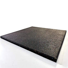 Load image into Gallery viewer, Rubber Vibration Absorbing Mat 24'' x 24'' - Ideal for Appliances &amp; Fitness Gear
