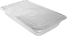 Load image into Gallery viewer, Heavy-Duty Foil Pan Lids for Steam Tables: 25 Disposable, Freezer-Safe Covers