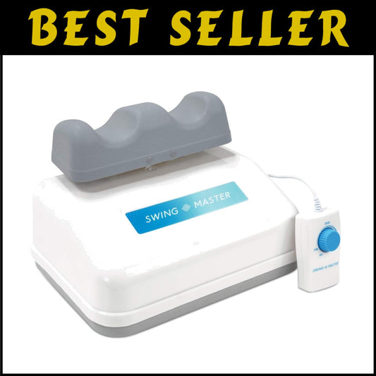 Compact Swing Master Chi Machine - Gentle Muscle Stimulation with Remote Control
