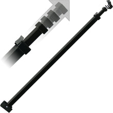 Load image into Gallery viewer, Premium Sliding Door Security Bar - 25.75 to 47.5 Inches, Black Locking System