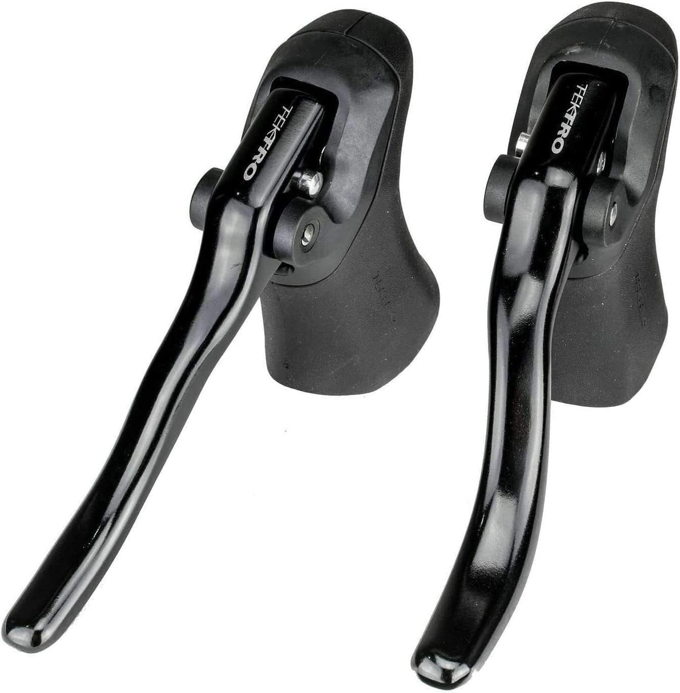 Sporty Aluminum Brake Lever Pair - Easy Install for Enhanced Performance