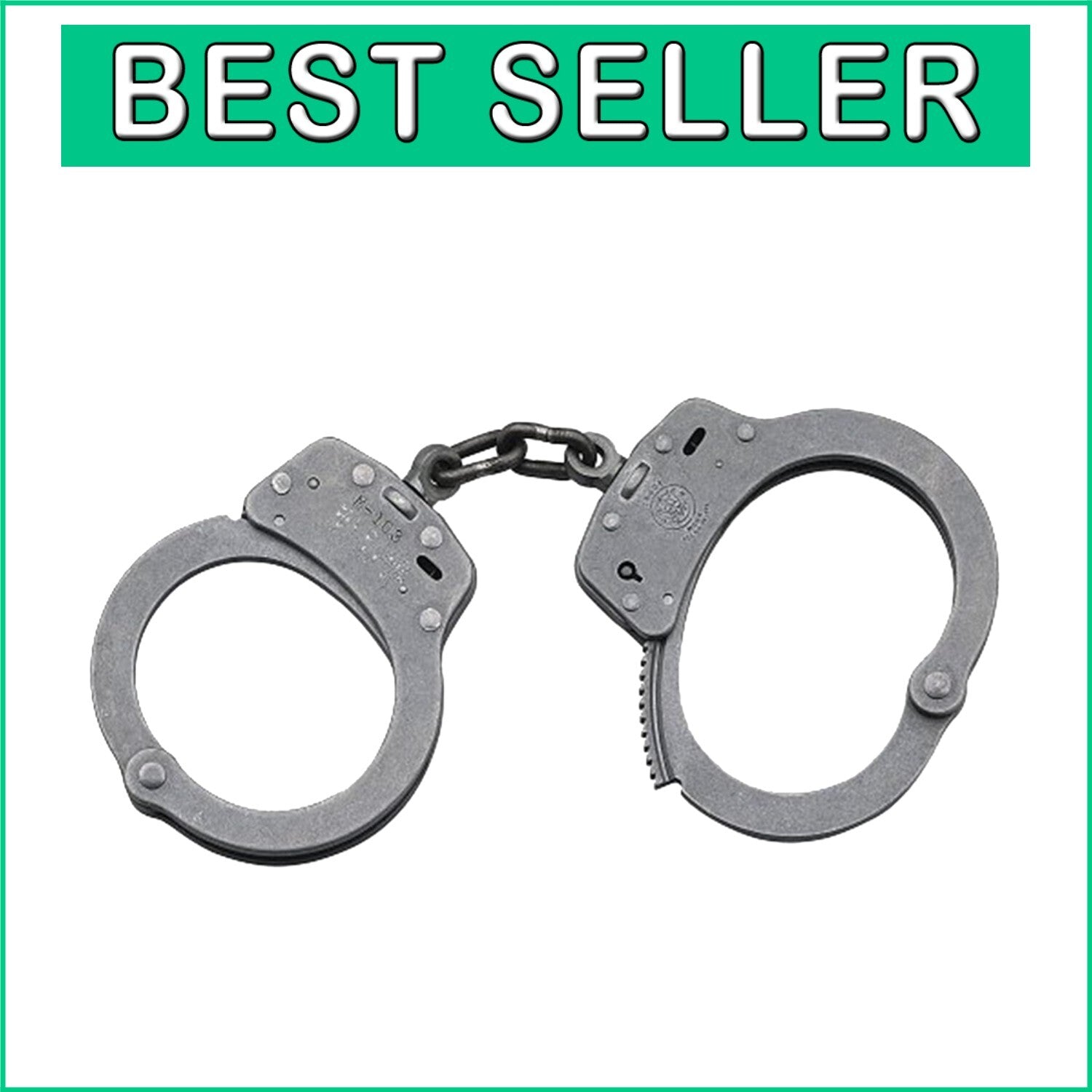 Durable Stainless Steel Handcuffs with 23 Locking Positions - Modern Cuffing