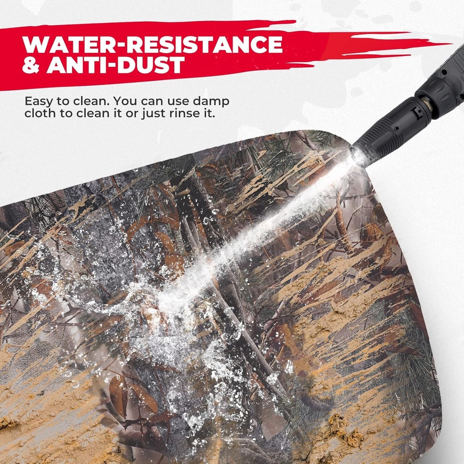 Long-Lasting Camo Seat Covers for Polaris Ranger 500 700 800 - Waterproof Design