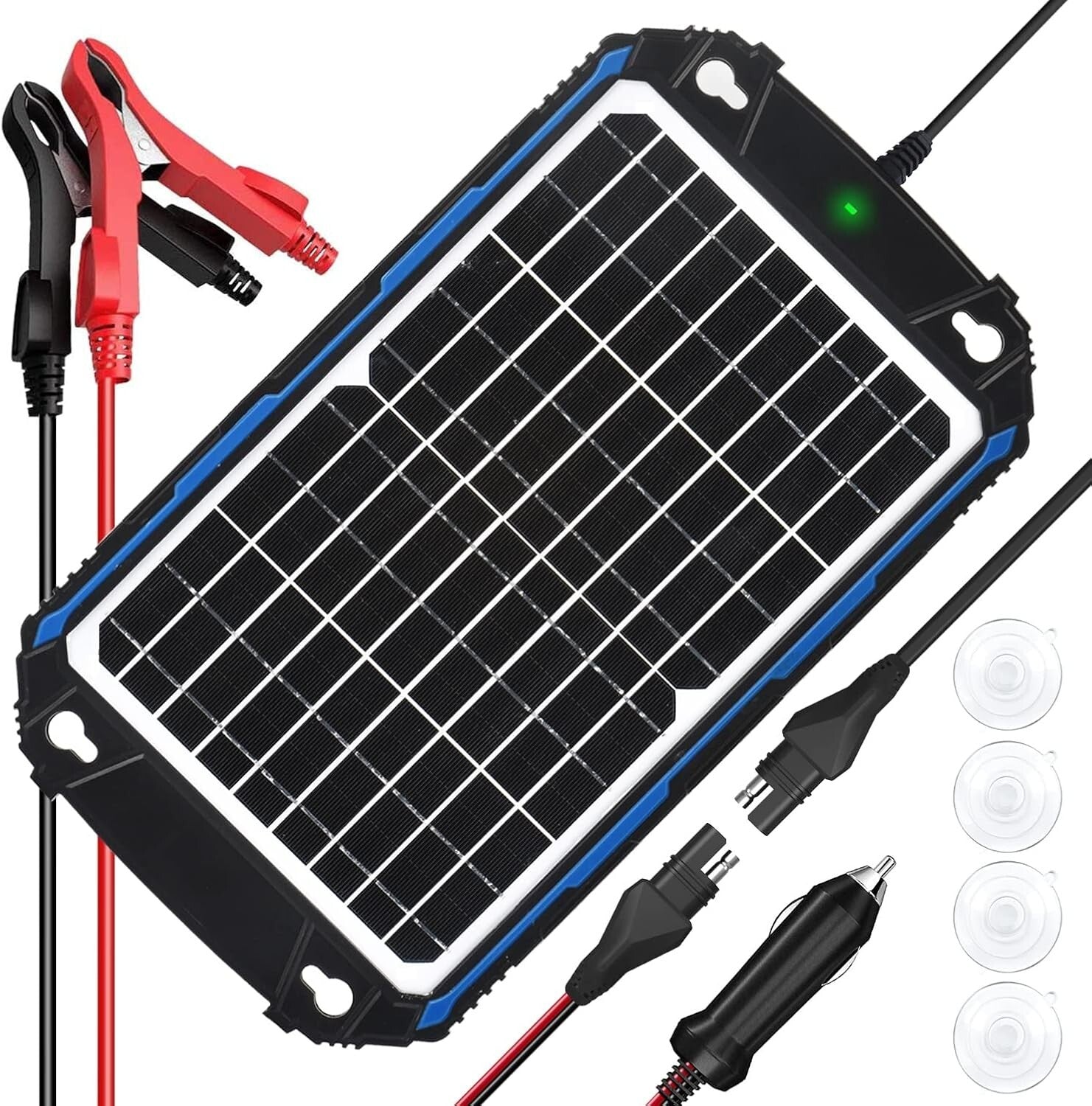 Advanced 12V Solar Charger with UltraSmart MPPT - Free Maintenance & Full Safety