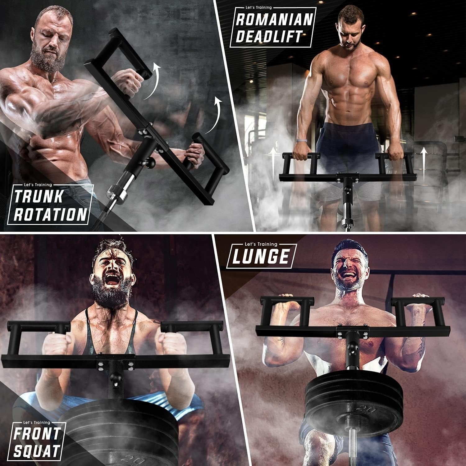 Compact & Durable Landmine Attachment - Ideal for Weightlifting and Powerlifting