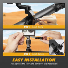 Load image into Gallery viewer, Enhanced 360° UTV ATV Camera Mount for Adventure Recording - Compatible &amp; Stable