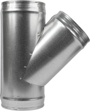 Load image into Gallery viewer, 6'' Duct Splitter Adapter - 45° Wye Connector for Efficient Ventilation