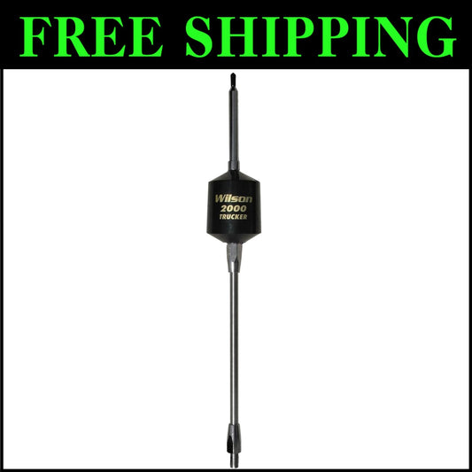 High-Performance T2000 Trucker Antenna - 3500 Watt, Weather-Band Ready