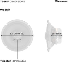 Load image into Gallery viewer, Dynamic 2-Way Coaxial Car Speakers - Clear Sound, Easy Installation, Black