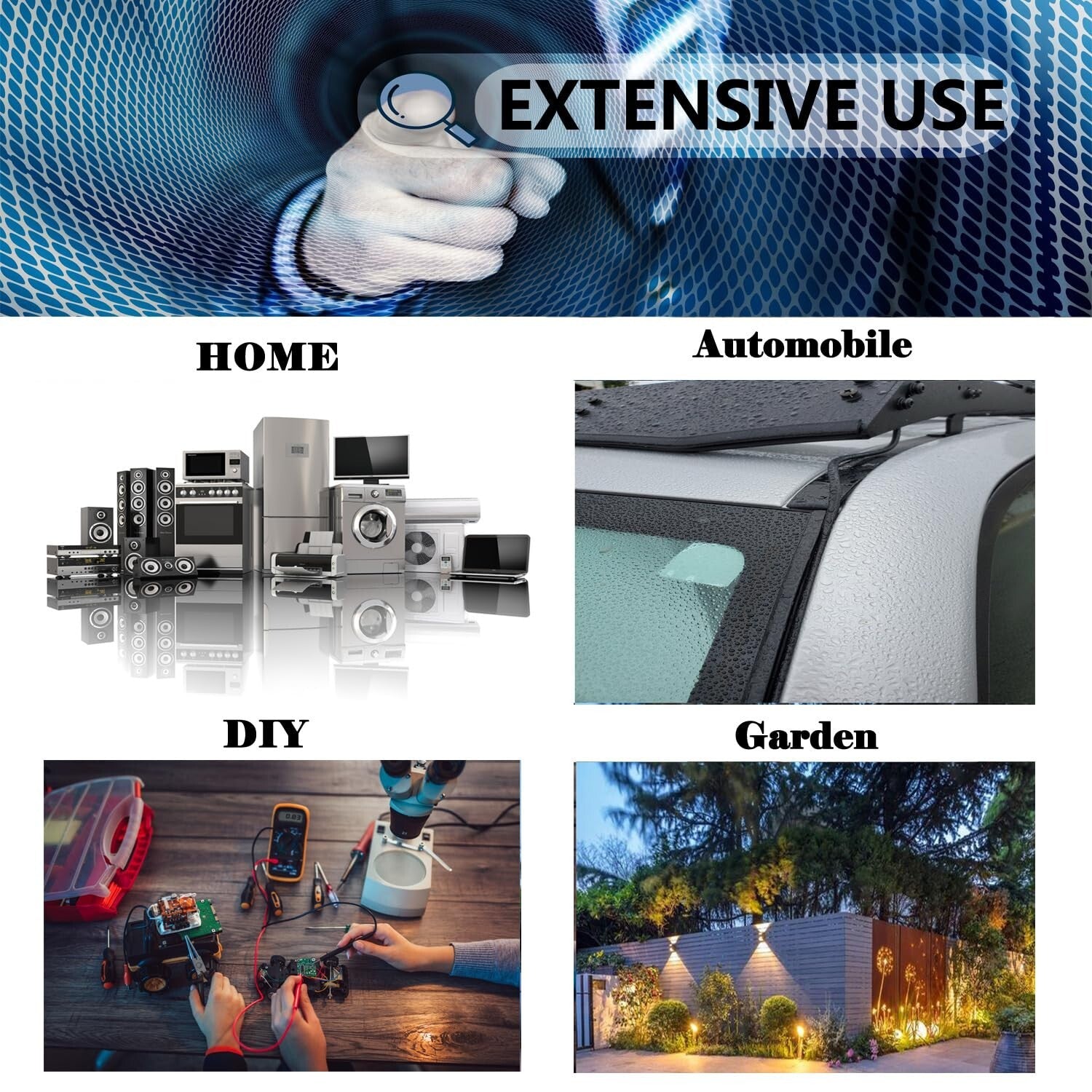 Versatile 33FT 16 AWG Flexible Electrical Wire - Ideal for Automotive & Speakers