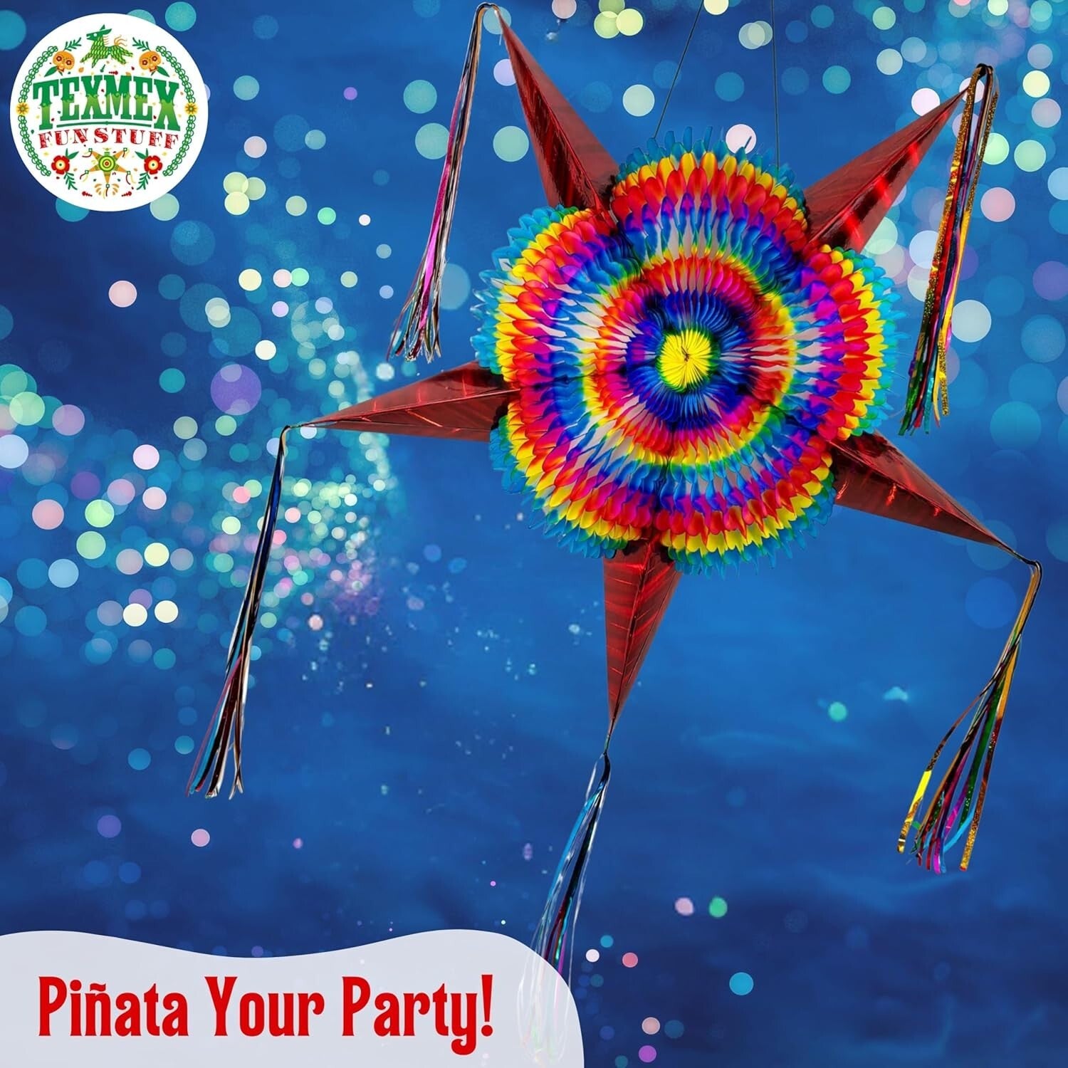 Authentic Handcrafted 32-Inch Piñata for Memorable Fiesta Parties & Birthdays