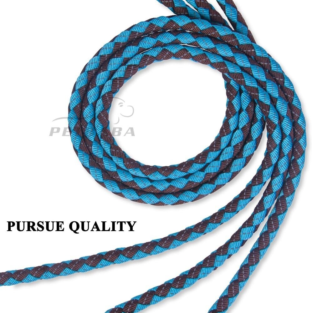 Comfortable 3-Way Dog Leash with Reflective Features - Ideal for Walking Three