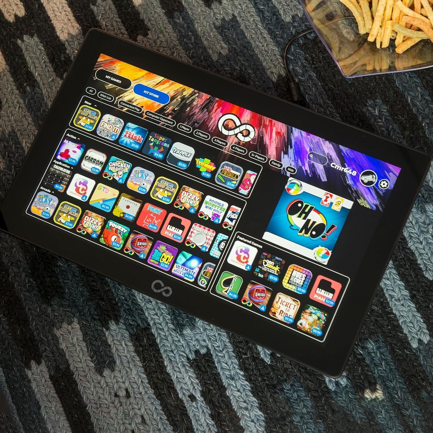 Infinity Game Board - Ultimate Digital Board Games with Safe Connect Feature